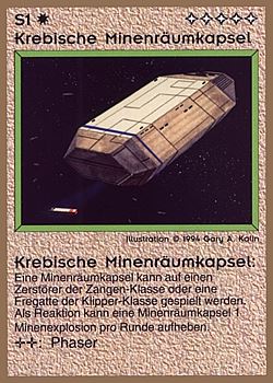           S1 ‑ Krebiz Minesweeper Capsule (Krebische Minenräumkapsel)  Set: GGB  Rarity: C1    Artist: Gary A. Kalin    