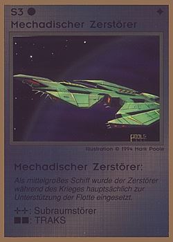           S3 ‑ Mechad Destroyer (Mechadischer Zerstörer)  Set: GGB  Rarity: C2    Artist: Mark Poole    