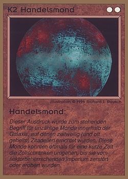           K2 ‑ Commerce Moon (Handelsmond)  Set: GGB  Rarity: C2    Artist: Richard J. Rausch    