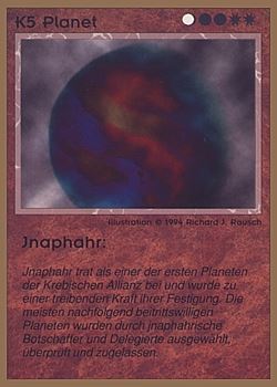           K5 ‑ Planet ‑ Jnaphahr  Set: GGB  Rarity: C2    Artist: Richard J. Rausch    