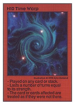           H10 ‑ Time Warp  Set: UE  Rarity: E1    Artist: John Holland    