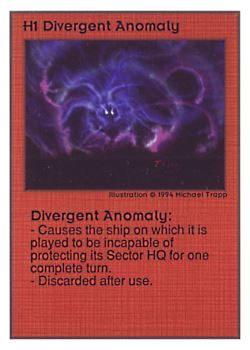           H1 ‑ Divergent Anomaly  Set: UE  Rarity: C1    Artist: Michael Trapp    
