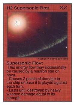           H2 ‑ Supersonic Flow  Set: UE  Rarity: C1    Artist: Ben Peck    