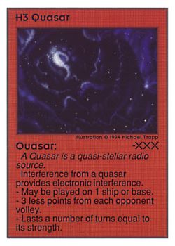           H3 ‑ Quasar  Set: UE  Rarity: R1    Artist: Michael Trapp    