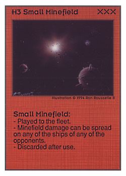           H3 ‑ Small Minefield  Set: UE  Rarity: U1    Artist: Ron Rousselle II    