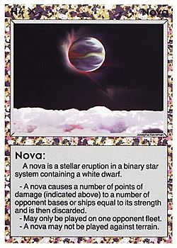           H4 ‑ Nova (Left)  Set: BE  Rarity: U1    Artist: Josepha Haveman    