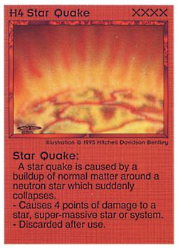           H4 ‑ Star Quake  Set: NE  Rarity: U1    Artist: Mitchell Davidson Bentley    