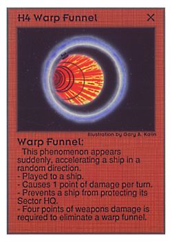           H4 ‑ Warp Funnel  Set: UE  Rarity: U1    Artist: Gary A. Kalin    