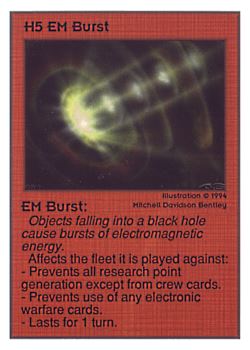           H5 ‑ EM Burst  Set: UE  Rarity: U1    Artist: Mitchell Davidson Bentley    