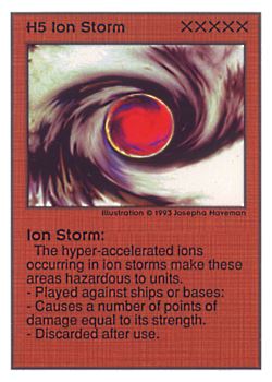           H5 ‑ Ion Storm  Set: UE  Rarity: R1    Artist: Josepha Haveman    