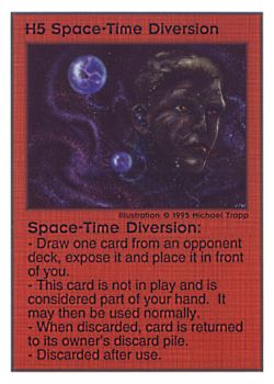           H5 ‑ Space‑Time Diversion  Set: TG  Rarity: U1    Artist: Michael Trapp    