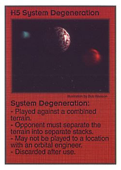           H5 ‑ System Degeneration  Set: Pir  Rarity: V1    Artist: Bob Wesson    