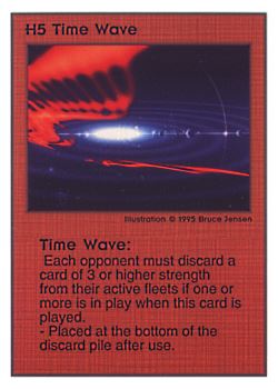           H5 ‑ Time Wave  Set: TG  Rarity: U1    Artist: Bruce Jensen    