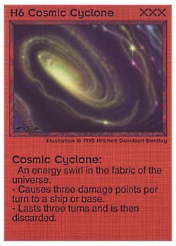           H6 ‑ Cosmic Cyclone  Set: NE  Rarity: V1    Artist: Mitchell Davidson Bentley    