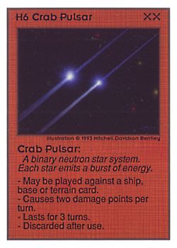          H6 ‑ Crab Pulsar  Set: UE  Rarity: R1    Artist: Mitchell Davidson Bentley    