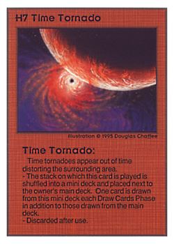           H7 ‑ Time Tornado  Set: UE  Rarity: R1    Artist: Douglas Chaffee    