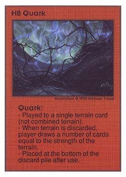           H8 ‑ Quark  Set: UE  Rarity: V1    Artist: Michael Trapp    