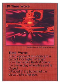           H9 ‑ Time Wave  Set: UE  Rarity: V1    Artist: Bruce Jensen    