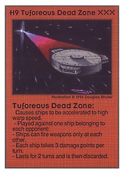           H9 ‑ Tuforeous Dead Zone  Set: UE  Rarity: V1    Artist: Douglas Shuler    