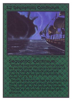           L2 ‑ Sequential Continuum  Set: TG  Rarity: U1    Artist: Michael Trapp    