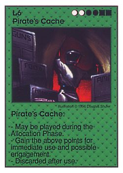           L6 ‑ Pirate's Cache  Set: Pir  Rarity: U1    Artist: Douglas Shuler    