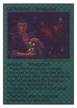           L8 ‑ Artifact ‑ Timeglass  Set: TG  Rarity: V1    Artist: Lubov    