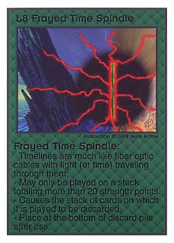           L8 ‑ Frayed Time Spindle  Set: TG  Rarity: V1    Artist: Mark Poole    