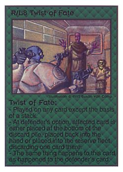           R/L8 ‑ Twist of Fate  Set: TG  Rarity: V1    Artist: Susan Van Camp    