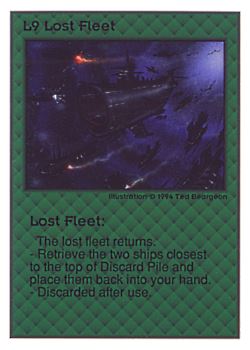           L9 ‑ Lost Fleet  Set: UE  Rarity: V1    Artist: Ted Beargeon    