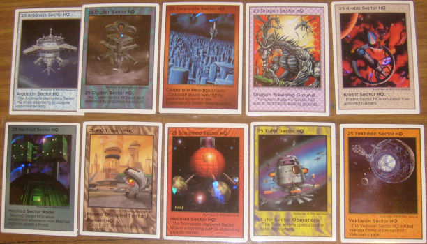           Universe Edition Starter Set (300 Cards)  Set: UE      Artist: Ted Beargeon & Randy 'Tarkas' Hoar & Tim Adams    