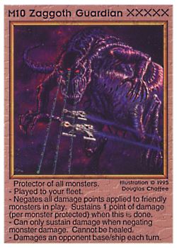           M10 ‑ Zaggoth Guardian  Set: NE  Rarity: E1    Artist: Douglas Chaffee    