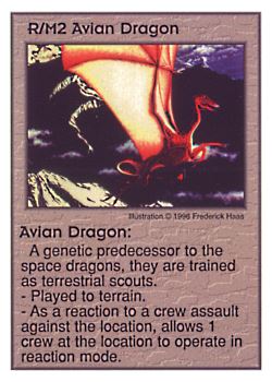           R/M2 ‑ Avian Dragon  Set: Pir  Rarity: U1    Artist: Frederick Haas    