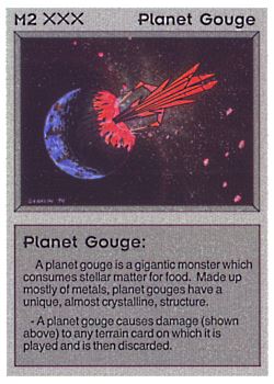          M2 ‑ Planet Gouge  Set: BE  Rarity: R2    Artist: Gary A. Kalin    