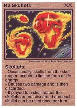           M2 ‑ Skullets  Set: NE  Rarity: U1    Artist: Paul 'Prof' Herbert    