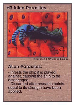           M3 ‑ Alien Parasites  Set: UE  Rarity: U1    Artist: Doug Savage    