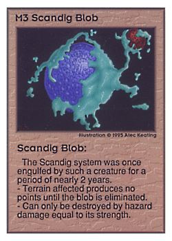           M3 ‑ Scandig Blob  Set: UE  Rarity: U1    Artist: Alec Keating    