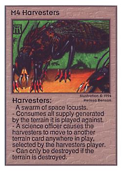           M4 ‑ Harvesters  Set: UE  Rarity: V1    Artist: Melissa A. Benson    