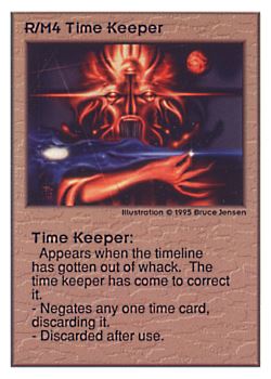           R/M4 ‑ Time Keeper  Set: UE  Rarity: U1    Artist: Bruce Jensen    