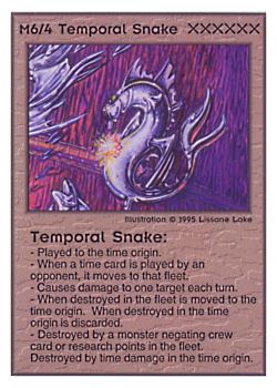           M6/4 ‑ Temporal Snake  Set: TG  Rarity: V1    Artist: Lissanne Lake    