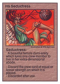           M6 ‑ Seductress  Set: UE  Rarity: R1    Artist: April Lee    