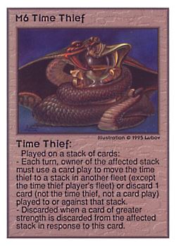           M6 ‑ Time Thief  Set: UE  Rarity: R1    Artist: Lubov    