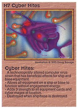           M7 ‑ Cyber Mites  Set: NE  Rarity: R1    Artist: Doug Savage    