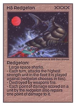           M8 ‑ Redgelon  Set: UE  Rarity: V1    Artist: Dan Gillman    