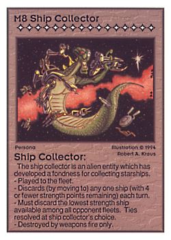           M8 ‑ Ship Collector  Set: UE  Rarity: V1    Artist: Robert A. Kraus    