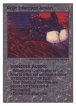           R/O1 ‑ Intercept Action  Set: TG  Rarity: U1    Artist: Douglas Chaffee    