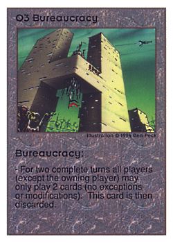           O3 ‑ Bureaucracy  Set: UE  Rarity: U1    Artist: Ben Peck    