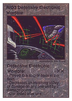           R/O3 ‑ Defensive Electronic Warfare  Set: UE  Rarity: U1    Artist: Nivard    