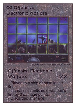           O3 ‑ Offensive Electronic Warfare  Set: UE  Rarity: C1    Artist: Ron Rousselle II    