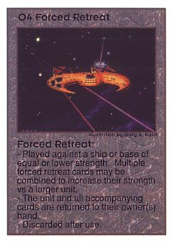          O4 ‑ Forced Retreat  Set: UE  Rarity: U1    Artist: Gary A. Kalin    