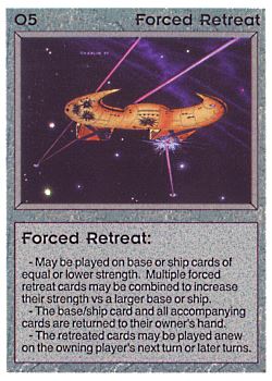           O5 ‑ Forced Retreat  Set: BE  Rarity: U1    Artist: Gary A. Kalin    